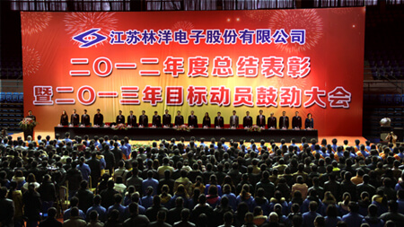 奮斗2013年，為開啟林洋事業(yè)新的征程而努力奮斗