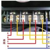 威勝DTSD341-MD3電表電流10（40）A的直通式怎么接線？