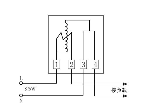 單相電子電表怎么接線(xiàn)