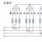 三相電表接線(xiàn)圖帶電流互感器